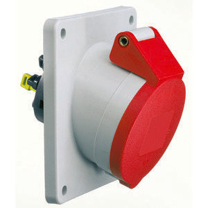 Bals Elektrotech - CEE-Anbausteckdose (IEC 60309) Anbausteckdose Quick Conn. 12801 32A 5p 400V 6h IP44