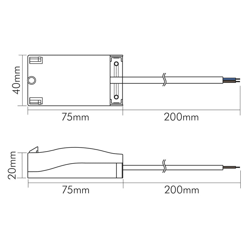 Nobile - Installationskleinverteiler Anschlussbox 230V 8099710052