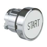 Schneider Electric - Frontelement für Drucktaster Frontelement Drucktaster ZB4BA133 o. Rast., flach, ws