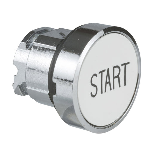 Schneider Electric - Frontelement für Drucktaster Frontelement Drucktaster ZB4BA133 o. Rast., flach, ws