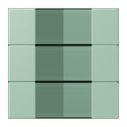 Jung - Abdeckung/Bedienelement für Installationsschalterprogramme Tastensatz 3fach LC 503 TSA 217 vert anglais clair