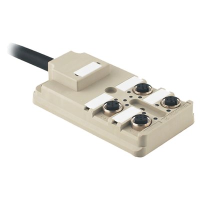 Weidmüller - Passiver Sensor-/Aktor-Verteiler (mit Leitung) Sensor-/Aktor-Verteiler SAI-4-F4PPUR10MOL Komplett-Modul