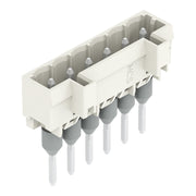 WAGO - Ein- und mehrpolige Klemmenleiste Stiftleiste f.Reihenklemm. 721-166/003-000 1,2x1,2mm,gerade,lgr − 100 Stück