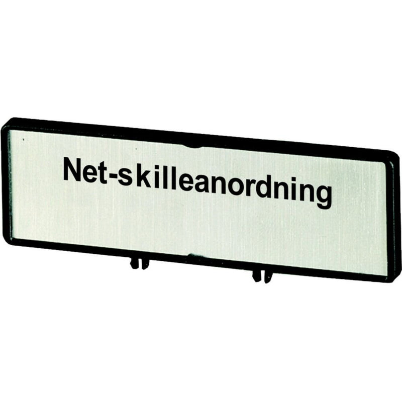 Eaton - Zubehör/Ersatzteile für Niederspannungs-Schalttechnik Träger mit Schild ZFSNT65-T0 T0 T3 P1 48x17mm