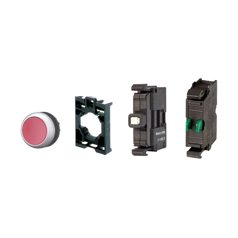 Eaton - Frontelement für Drucktaster Leuchtdrucktaster M22-DL-R-K10LED-BVP Komplettgerät