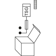 Elsta Mosdorfer - Komponente für den Ausbau (Schaltschrank) Set Absicherung LS 9409230.1 Schalter 10A 1p 25kA