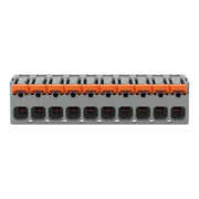 WAGO - Kabelsteckverbinder für Leiterplattensteckverbinder 1-Leiter-Federleiste,Hebel 2231-1110/327-000 PushinCAGECLAMP,grau − 50 Stück