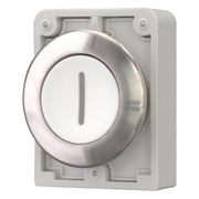 Eaton - Frontelement für Drucktaster Drucktaste RMQ-Titan M30I-FDR-W-X1 flach rastend weiß