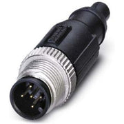Phoenix Contact - Konfektioniertes Sensor-Aktor-Kabel Kurzschlussstecker SAC-5P-M12#1054366 MS BK BR 1-2-4 − 1 Stück