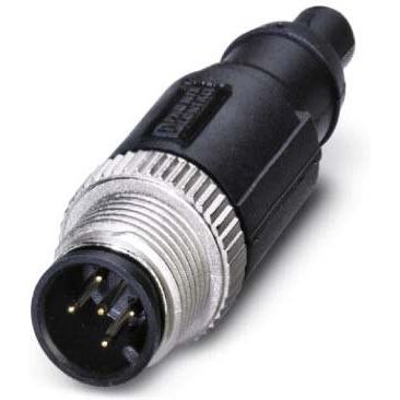 Phoenix Contact - Konfektioniertes Sensor-Aktor-Kabel Kurzschlussstecker SAC-5P-M12#1054366 MS BK BR 1-2-4 − 1 Stück