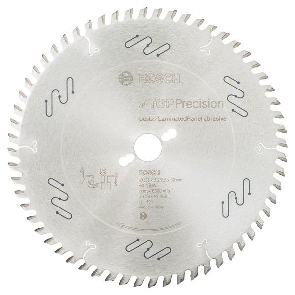 Bosch - Kreissägeblatt Top 2608642106 Precision Best for