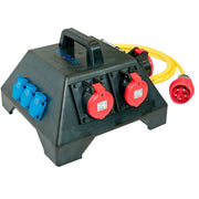 Gifas Electric - CEE-Steckdosen-Kombination (IEC 60309) Vollgummi-Verteiler 3531103N63.003WD63
