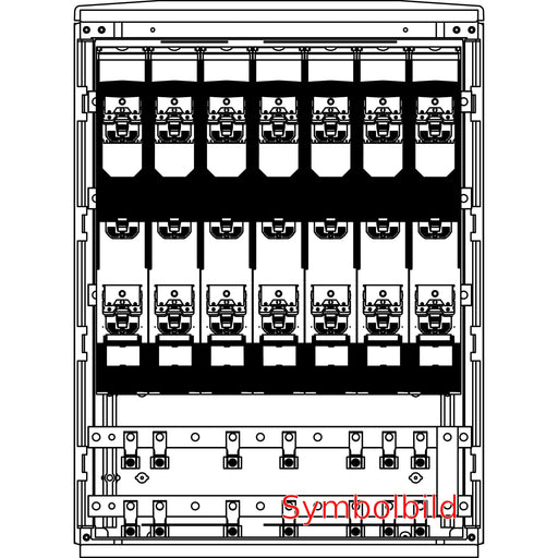 Elsta Mosdorfer - Kabelverteilerschrank LS81S.62 mit Sammelschienen