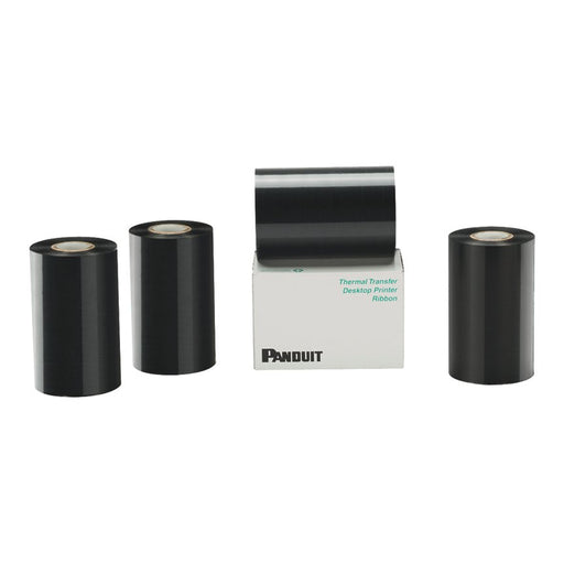 Panduit - Verbrauchsmaterial für Telefax/Drucker/MFC Farbband Harz schwarz RHER4WH Thermotransferband