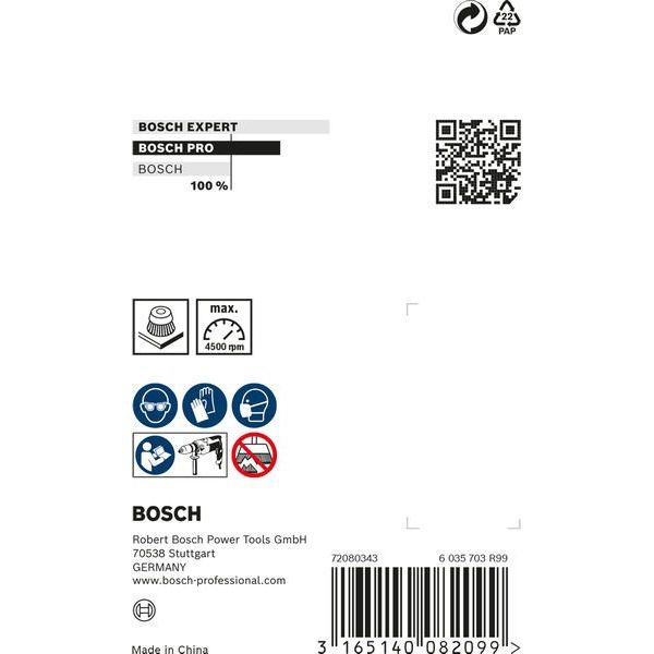 Bosch - Rotierende Drahtbürste PRO Metal heavy 2608622050 Topfbürste gerader
