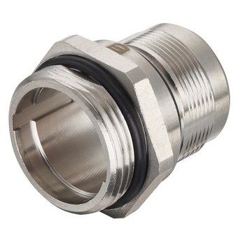 Harting - Gehäuse für Rundsteckverbinder Anbaugehäuse gerade Baugr: 09156000313 M23 Schraubverrieg. − 5 Stück