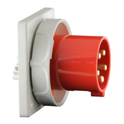 Walther Werke - CEE-Gerätestecker (IEC 60309) Anbaugerätesteck. wasserd. 667306 gerade 63A 3P 6h − 5 Stück