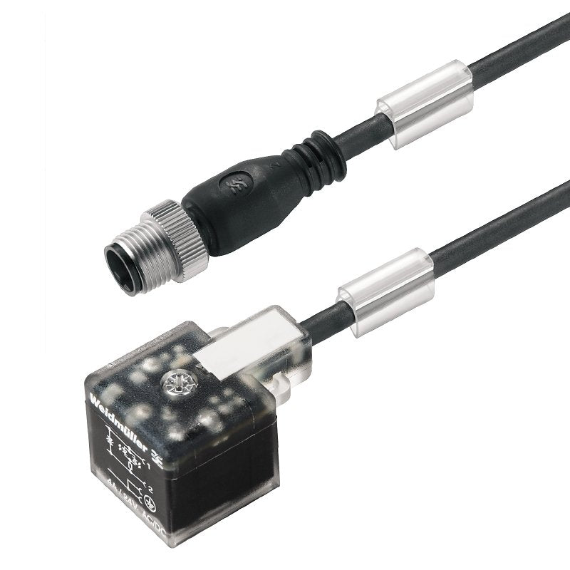 Weidmüller - Konfektioniertes Sensor-Aktor-Kabel Ventilleitung SAIL-VSA-#9457131500 Form A(18mm), M12=A