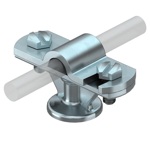 OBO Bettermann - Leitungshalter für Blitzschutz Leitungshalter 113 Z-K 8-10 8-10mm Zn, G − 20 Stück
