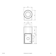 EVN Lichttechnik - Decken-/Wandleuchte LED-Wandleuchte C65071002 IP65