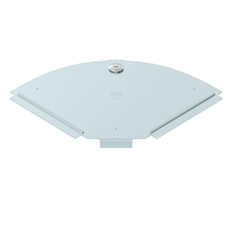 OBO Bettermann - Deckel Bogen für Kabeltragsystem Deckel für 90Grad-Bogen RBD 90 150 DD B150mm, bandverzinkt