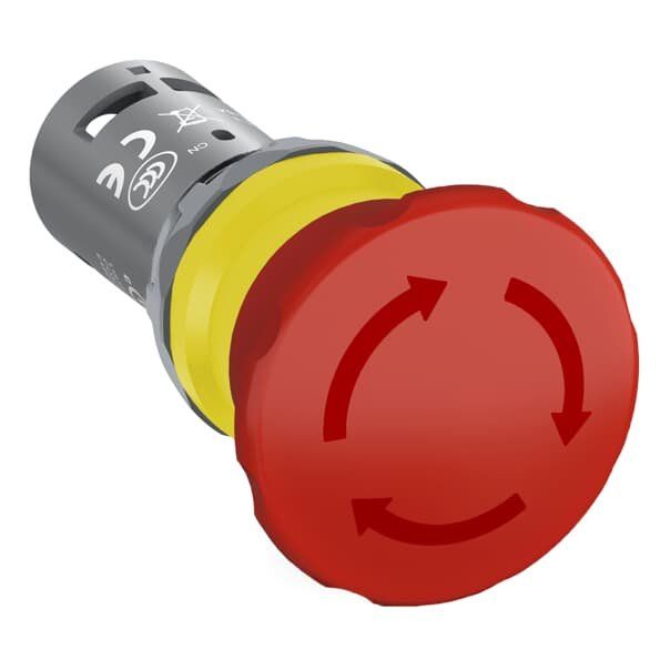 ABB Stotz S&J - NOT-AUS-Taster, Komplettgerät Not-Aus Schalter CE4T-10R-02