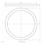 EVN Lichttechnik - Mechanisches Zubehör/Ersatzteile für Leuchten Gehäusering LPRV2913C