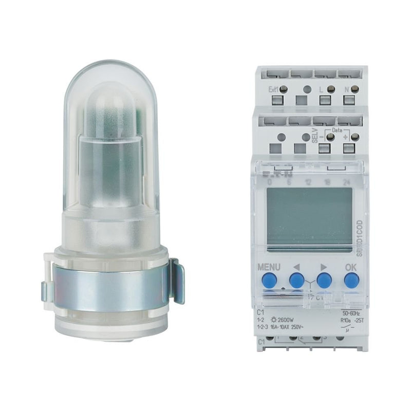 Eaton - Dämmerungsschalter Reiheneinbau Dämmerungsschalter SRCD1COD digital