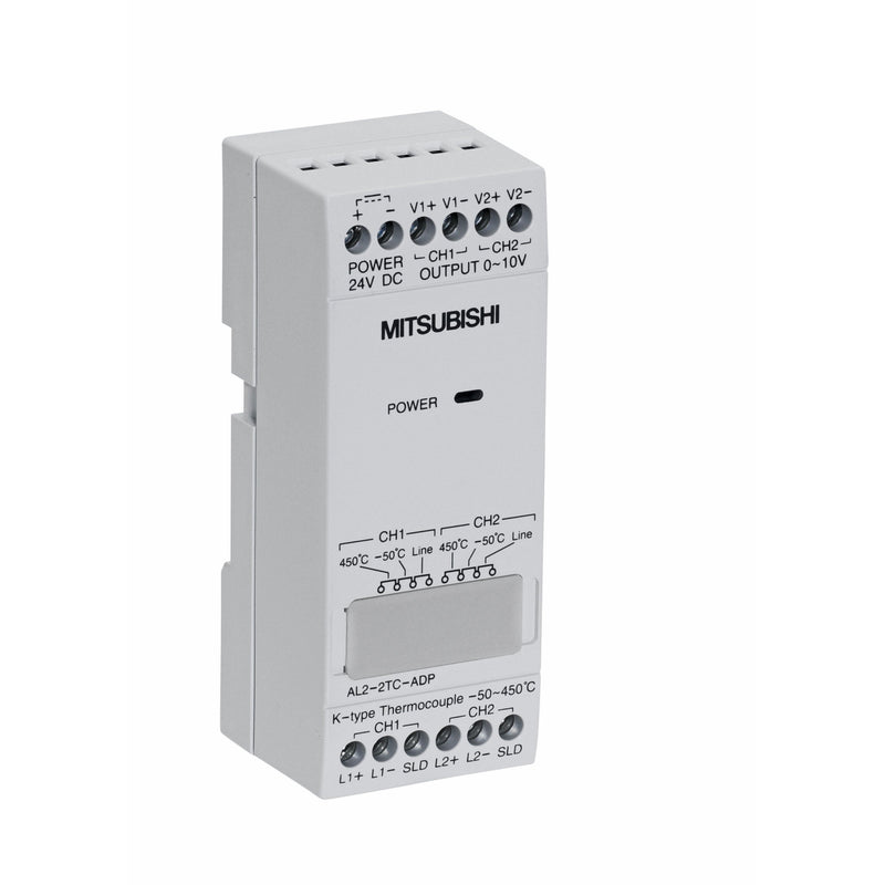 Mitsubishi Electric - SPS-Analoges Ein-/Ausgangs-Modul Temperaturkonverter AL2-2TC-ADP f.ALPHA-XL-Grundge