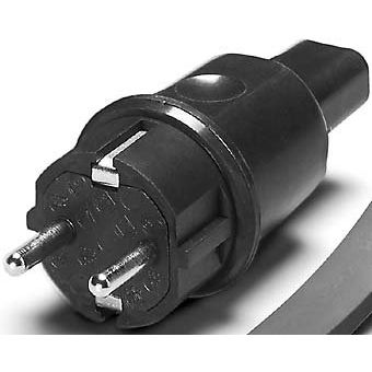Houben - Elektrisches Zubehör/Ersatzteile für Leuchten Schutzkontakt-Stecker 990021 f. Illu-Fsg Gummi