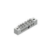 HKL - Potentialausgleich-Schiene Ausgleichsschiene 2307 58x12x12mm Msg.vern. − 10 Stück