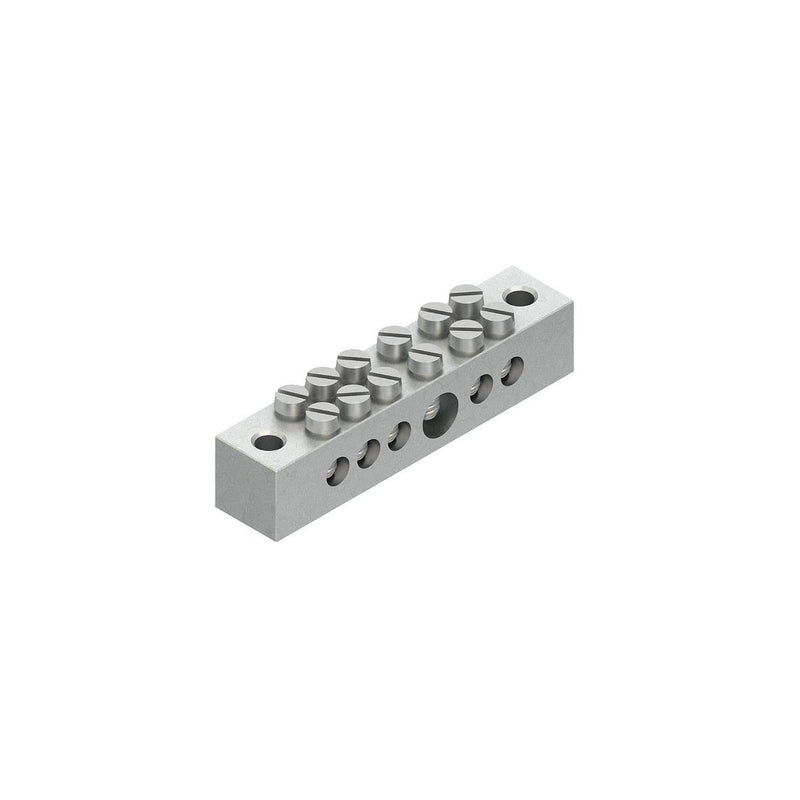 HKL - Potentialausgleich-Schiene Ausgleichsschiene 2307 58x12x12mm Msg.vern. − 10 Stück
