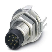 Phoenix Contact - Rundsteckverbinder, feldkonfektionierbar (Industriesteckverbinder) Einbausteckverbinder SACC-DSI-M8M#1424236 − 20 Stück