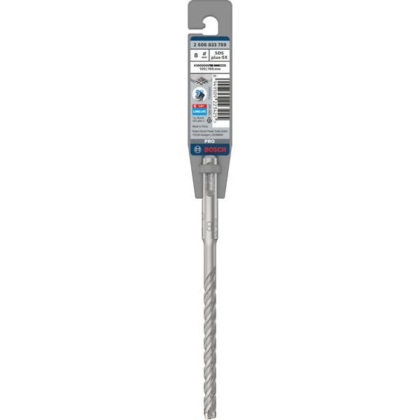 Bosch - Bohrer PRO SDS plus-5X 2608833789 Hammerbohrer 8 x 100