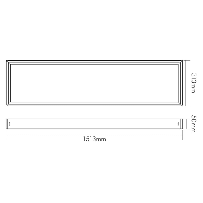 Nobile - Mechanisches Zubehör/Ersatzteile für Leuchten Aufbaurahmen 1570981000