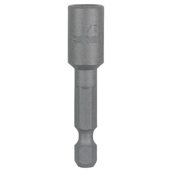 Bosch - Steckschlüssel Steckschlüssel, 50 mm x 2608550073 1/4-Zoll, mit Magnet