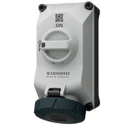 Mennekes - CEE-Steckdose abschaltbar, abgesichert (IEC 60309) Wandsteckdose 5704407G DUO R 32A4P7h 500V