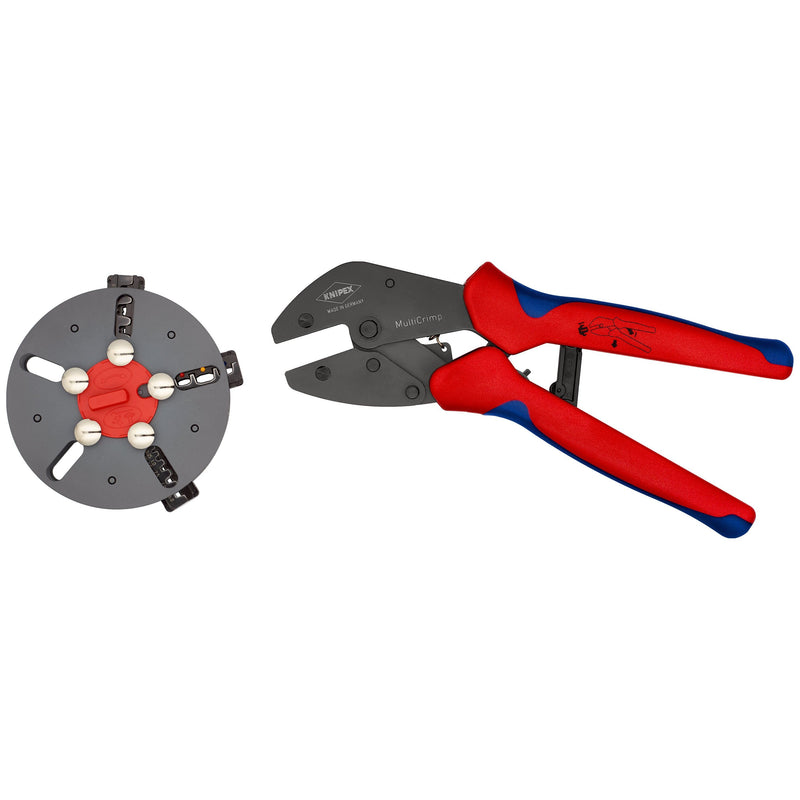 Knipex - Presswerkzeug Kabelschuhe/Verbinder, Aderendhülsen, Schirmanschluss Crimpzange 97 33 01 250mm