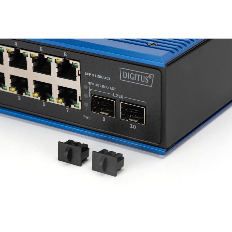 DIGITUS - Netzwerk Switch Netzwerk-Switch DN-651150 8+2-Port