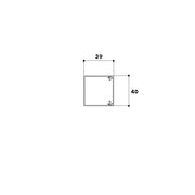 GGK - Leitungsführungskanal LFG-Kanal 40x40 br 1041 − 2 Meter