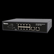 Televes - Netzwerk Switch Ethernet Switch L2 SWUM1000POE+ 8xGbE120WPoE+,2xGbE
