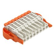 WAGO - Kabelsteckverbinder für Leiterplattensteckverbinder Federleiste 1-Leiter Hebel 2721-1108/037-000 Push-in Cage Clamp − 50 Stück