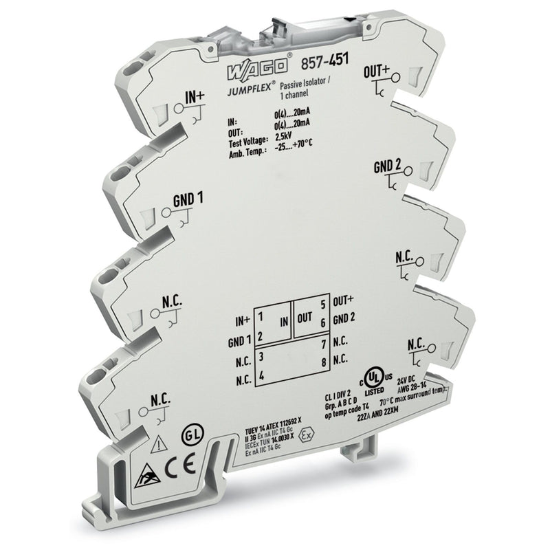 WAGO - Trennverstärker Passiv-Trenner 857-451