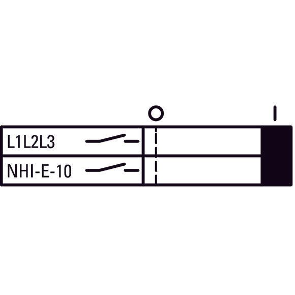 Eaton - Hilfsschalterblock Normalhilfsschalter NHI-E-10-PKZ0 1S, Einbau