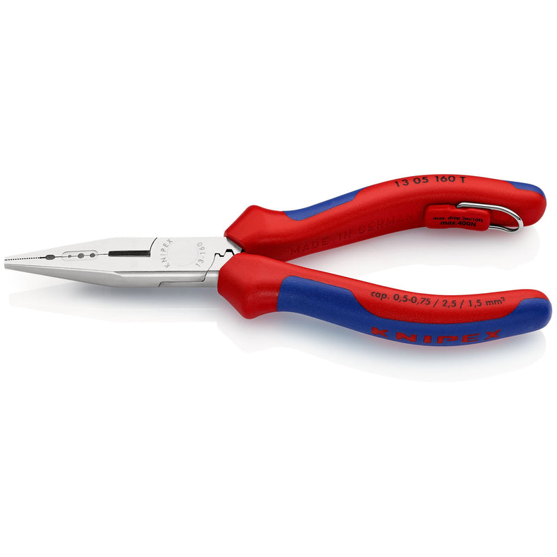 Knipex - Abisolierzange Elektro-Installationszange 13 81 200 SB 200mm