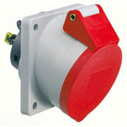 Bals Elektrotech - CEE-Anbausteckdose (IEC 60309) Anbausteckdose geneigt 16A 12735 4p 400V 6h IP44
