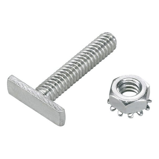 Panduit - Hammerkopfschraube Anschluss Kit FRTBKT-X für 1/4 Zoll T-Bolt − 10 Stück