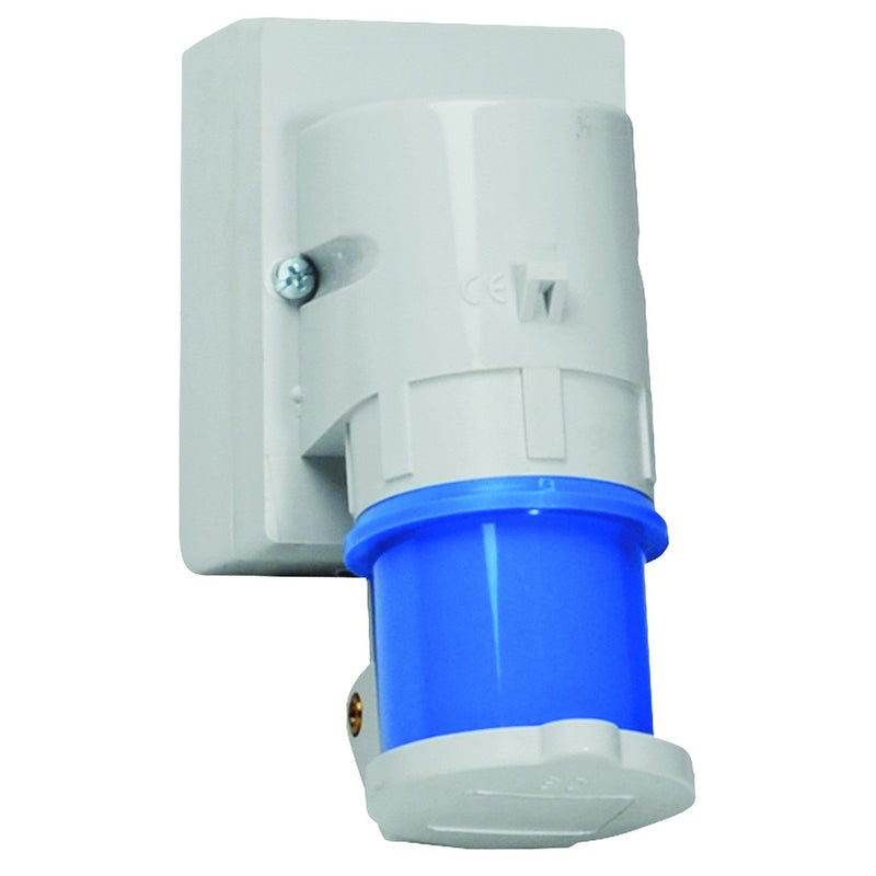 Bals Elektrotech - CEE-Gerätestecker (IEC 60309) Wand-Gerätestecker 16A 3p 2461 230V 6h IP44