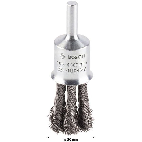 Bosch - Rotierende Drahtbürste PRO Metal heavy 2608622116 Pinselbürste gerader