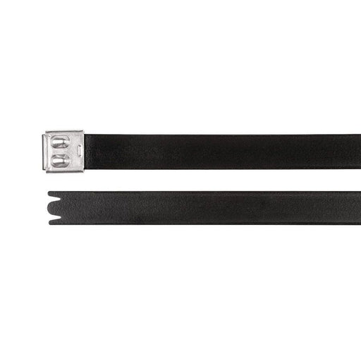 HellermannTyton - Kabelbinder Edelstahlkabelbinder 111-01513(50) 434x1 6 mm vollschw. − 50 Stück